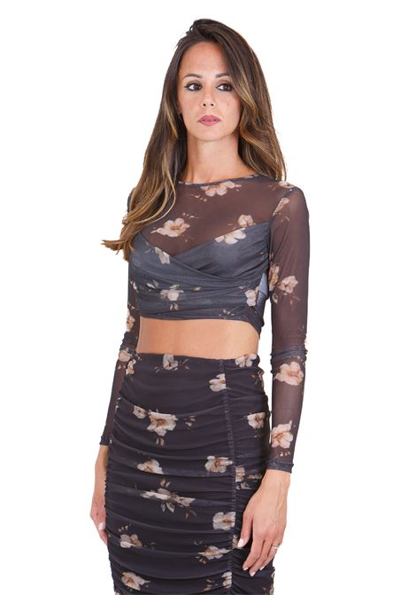 MANICHEW LUNGHE IN TULLE MAR DE MARGARITAS | Top | CORINNA-01361-PTTU0014NE108